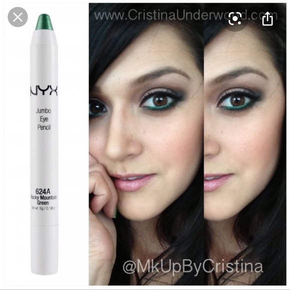 ✨FINAL$✨NYX Jumbo Eye Pencil -Rocky Mountain Green - Picture 3 of 8